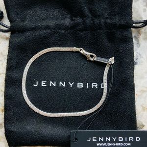 Brand new Jenny Bird silver Priya bracelet.